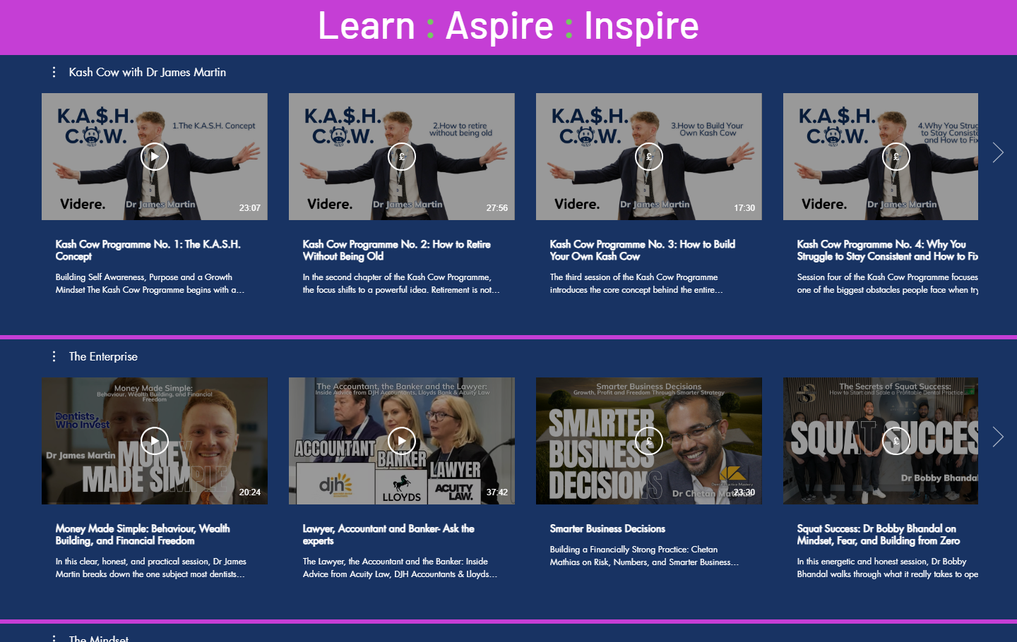 Inside the BOD Learning Experience: Kash Cow and The Enterprise course tracks